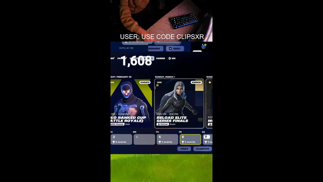 1v1VIEWERS! DAY 17/100 OF STREAMS #ad #fypviralシ #fyp #fortnite @Premfn @cupjax @Clix @FinickyFN