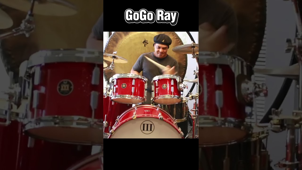 GoGo Ray banging around the factory this weekend. Always a good time with @thedrumcounselor.