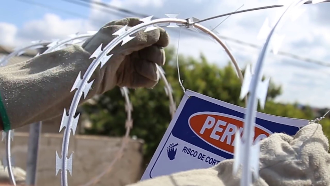 Como instalar Concertina Dupla Eletrificada? Vídeo com Passo a Passo