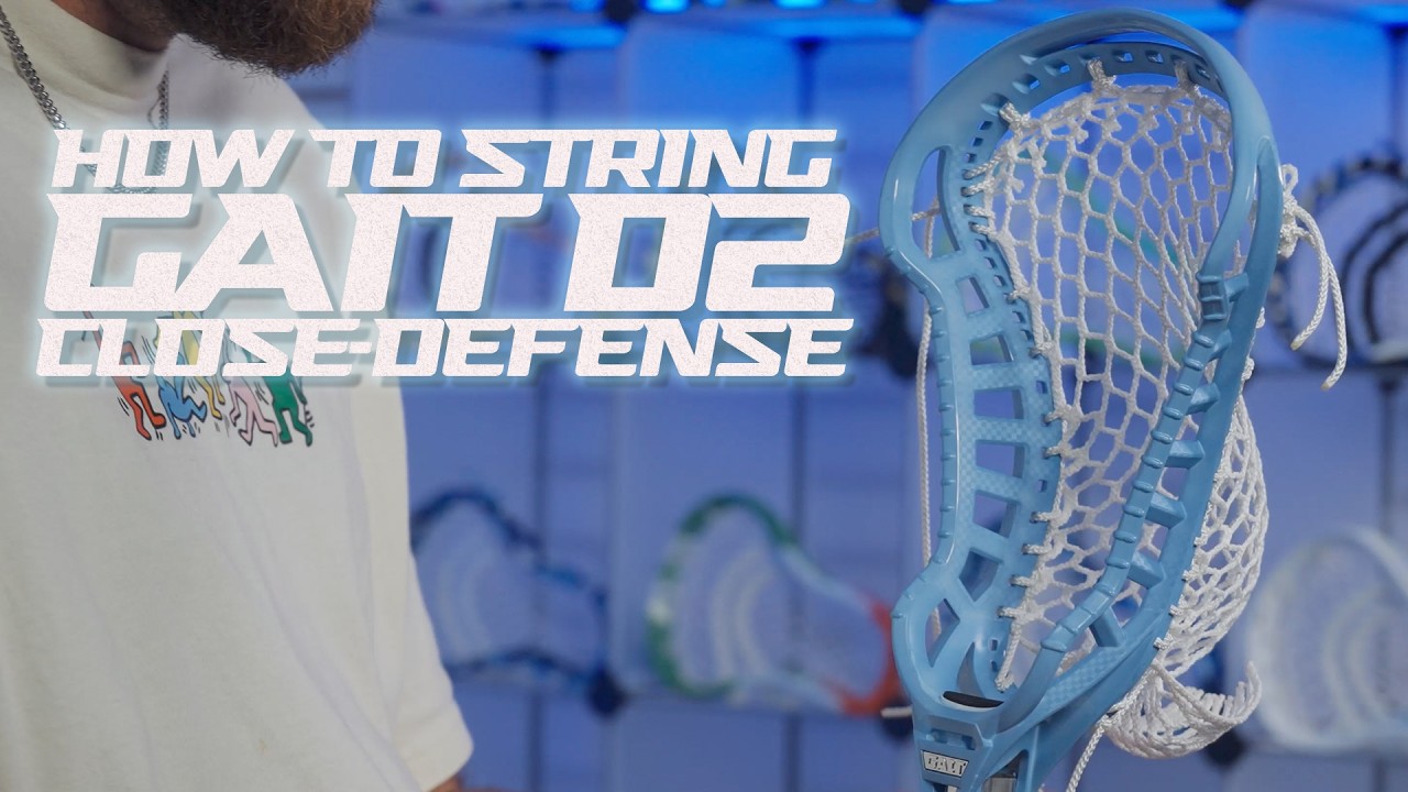 How To String Gait D2 Close-Defense | Lacrosse Unlimited