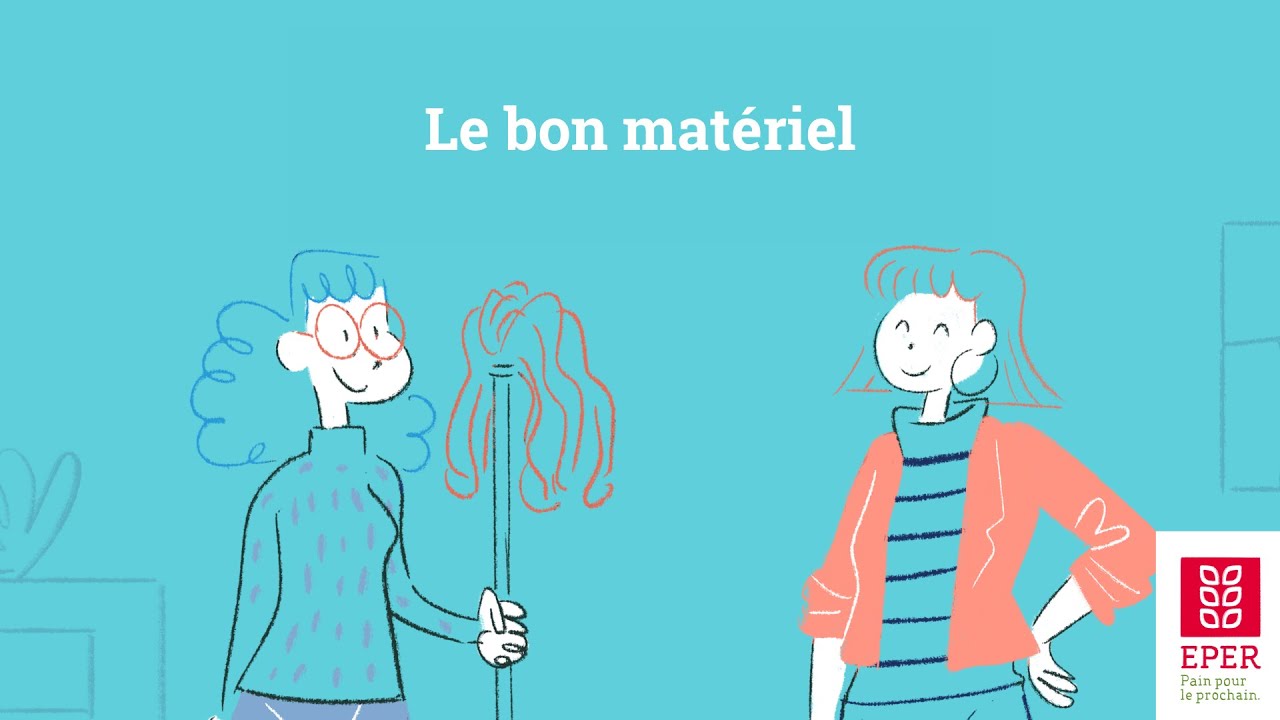 Chèques-emploi (EPER) — Capsule 05 (FR) — Le bon matériel