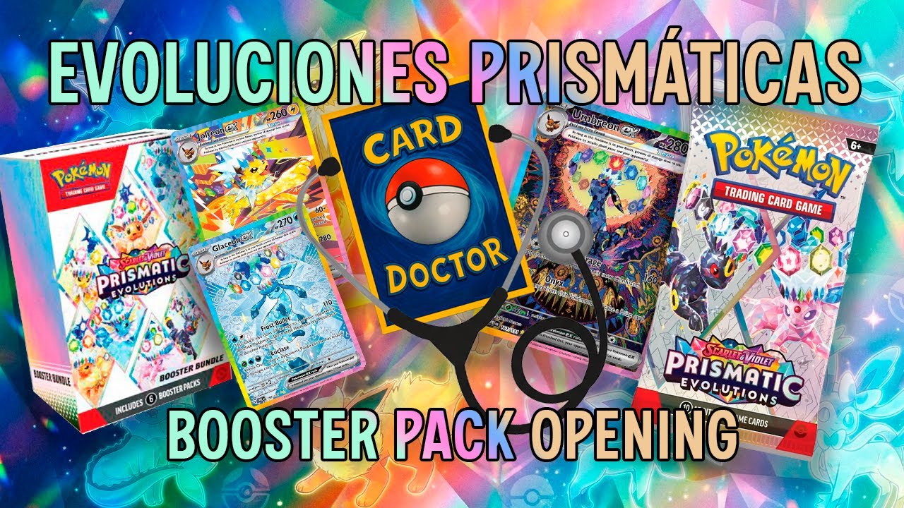 Evoluciones Prismáticas 🇪🇸 | Booster Pack Opening | Card Doctor Surgery #004