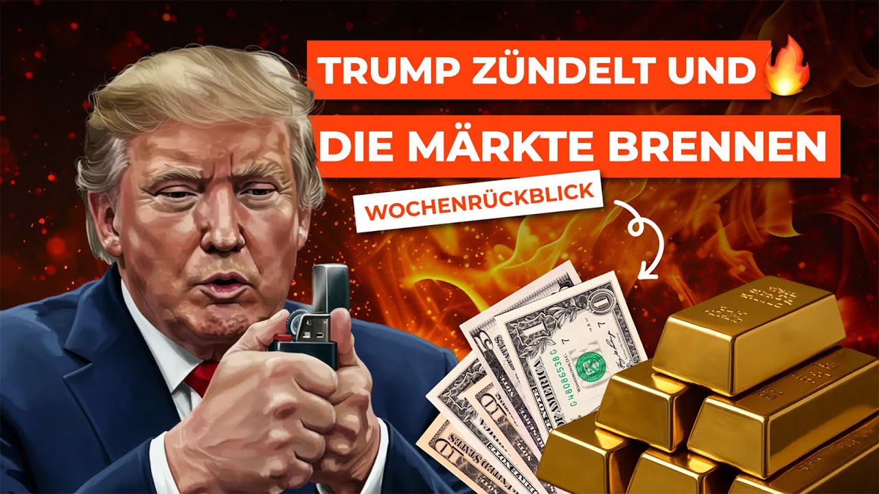 Gold  &ndash; Trump z&uuml;ndet und die M&auml;rkte brennen - R&uuml;ckblick der Woche 23.01.2026