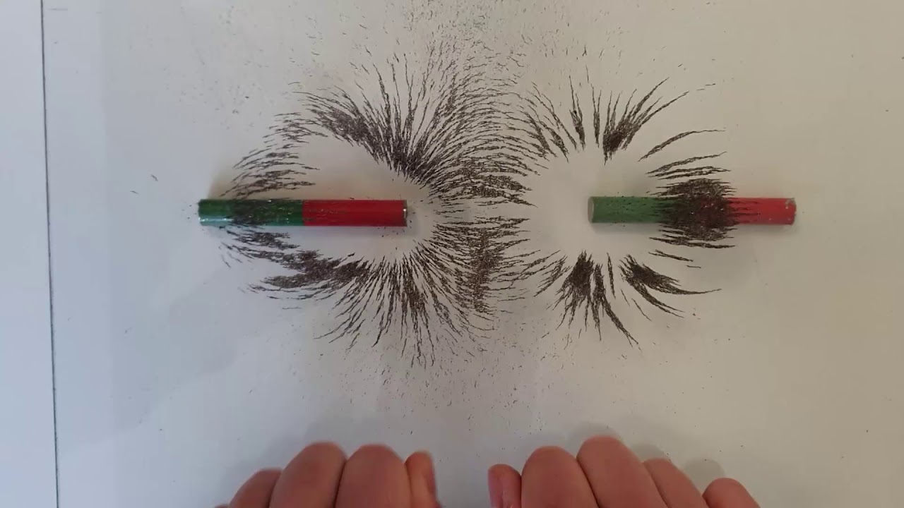 Magnetismus Feldlinien, Felder von Dauermagneten veranschaulichen