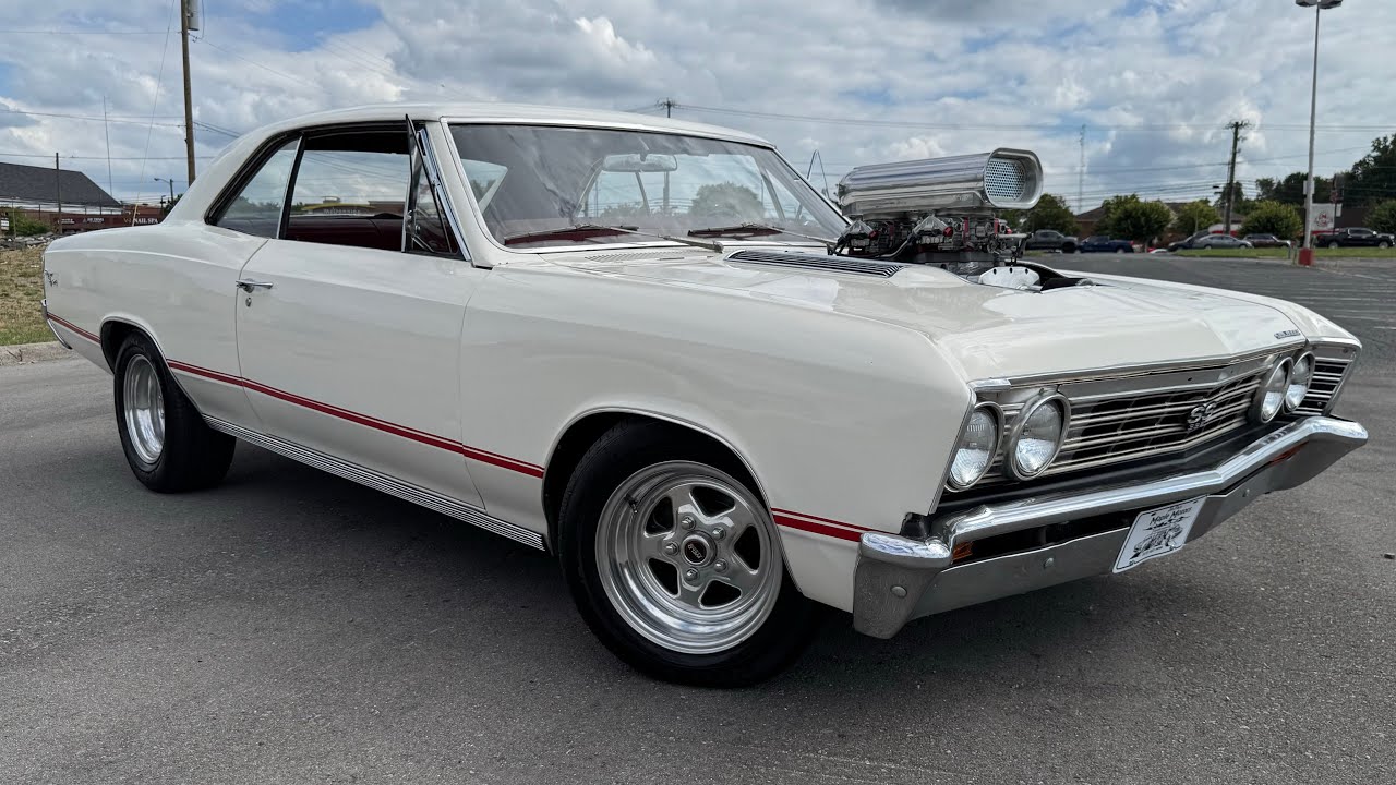 Test Drive 1967 Chevrolet Chevelle SS Big Block 396b SOLD $34,900 Maple Motors #3177-1