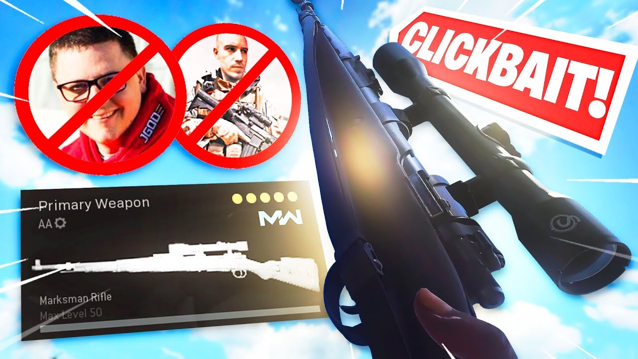youtubers / tiktokers are lying to you about the kar98k. TRUST ME.
