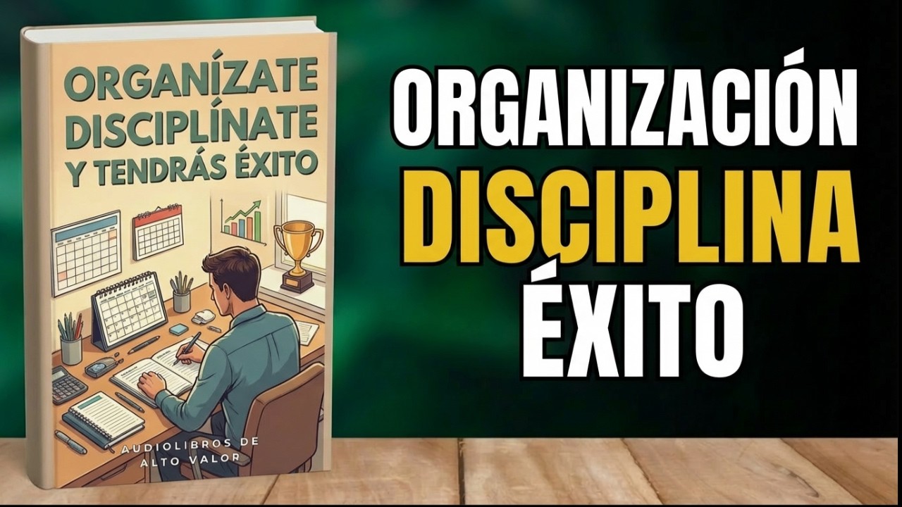 ORGANIZACIÓN Y DISCIPLINA: EL SECRETO PARA ACABAR CON EL CAOS EN SU VIDA | Audiolibros en Español