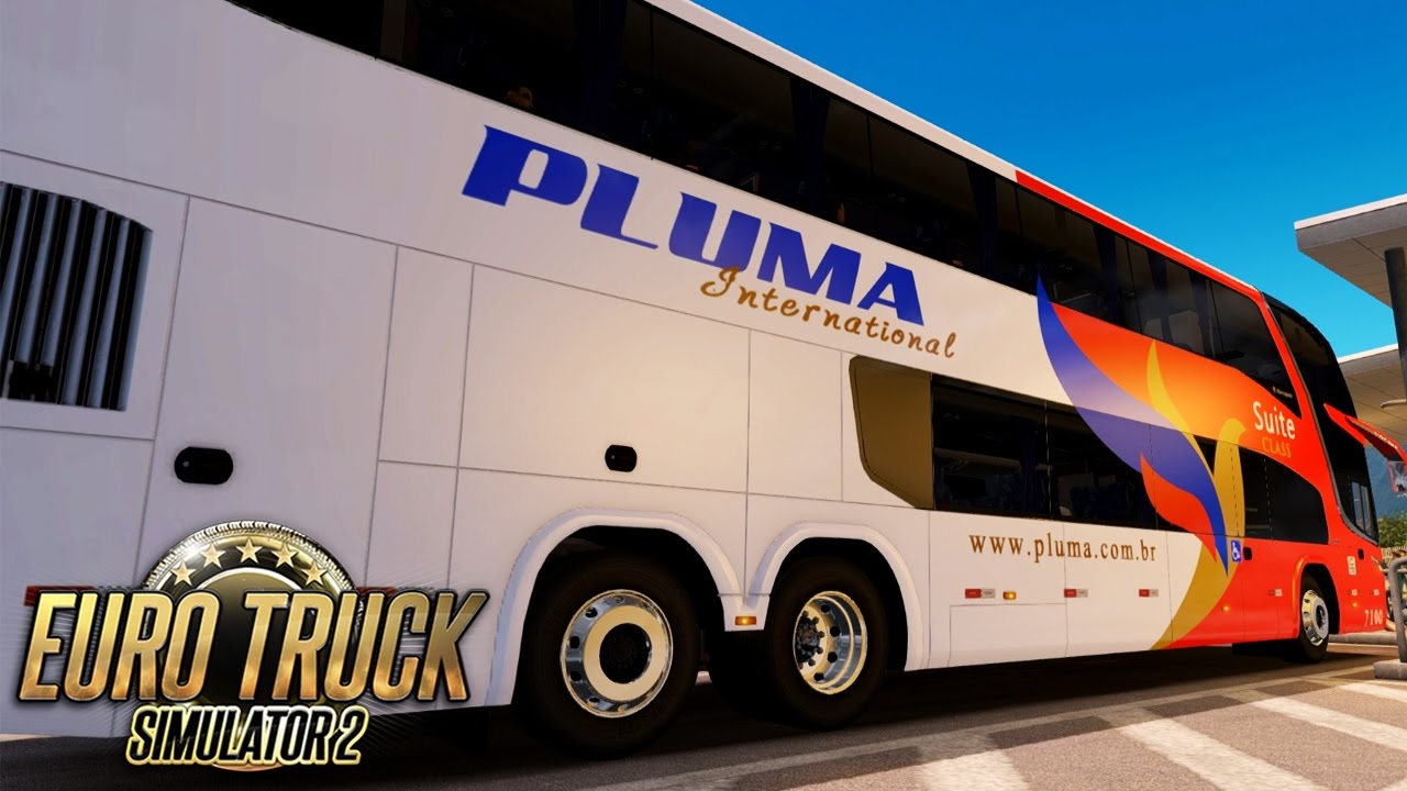 Euro Truck Simulator 2 Mod Bus | Pluma - Passo Fundo/São Paulo - Logitech G27