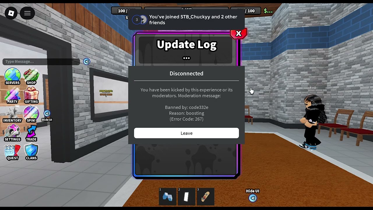 I GOT BANNED ON FIGHT IN A SCHOOL FOR BOOSTING AND I DONT KNOW HOW TO SAD FREE SUPREME