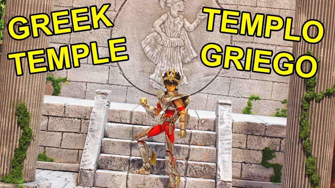 GREEK TEMPLE Diorama Tutorial