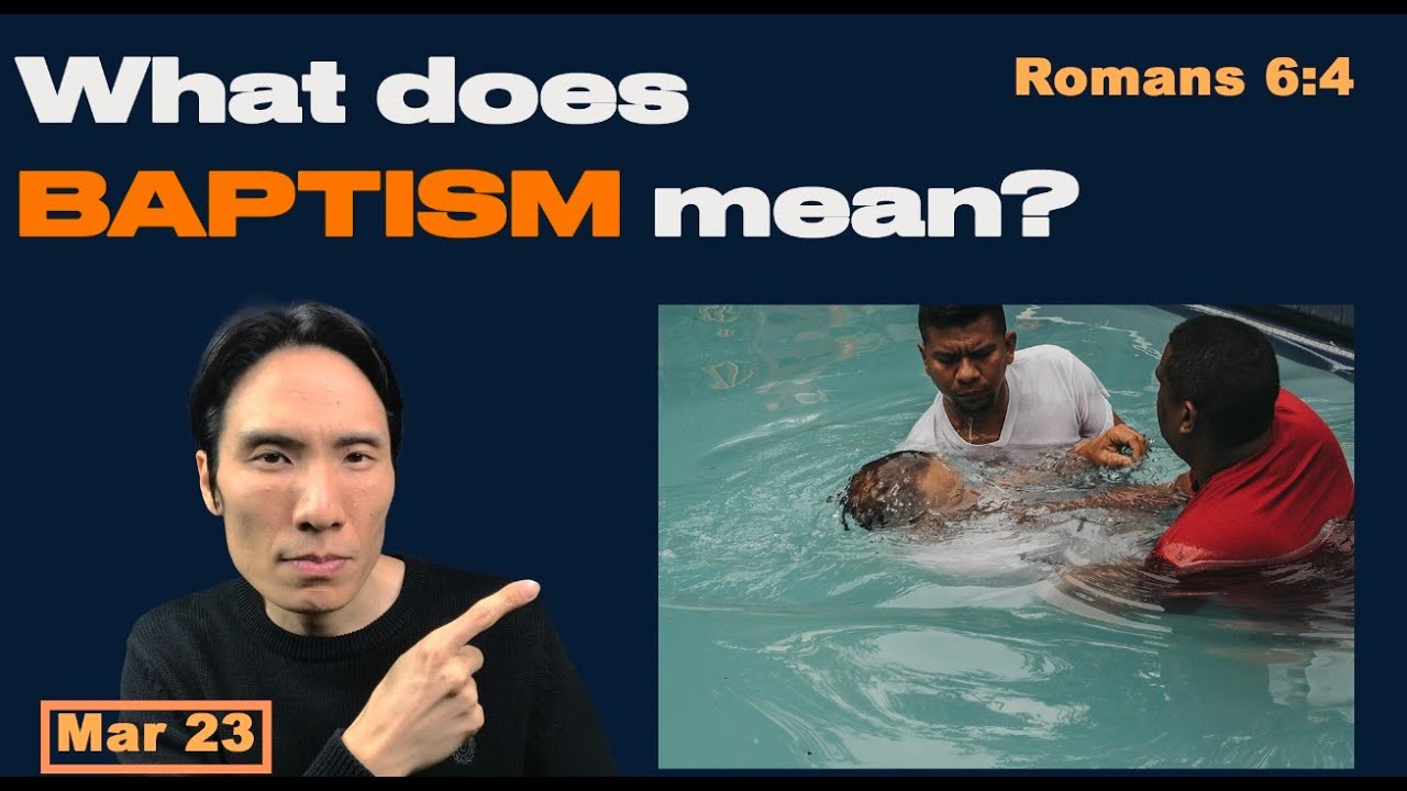 Day 82 [Romans 6:4]  What does the Baptism mean? 365 Spiritual Empowerment