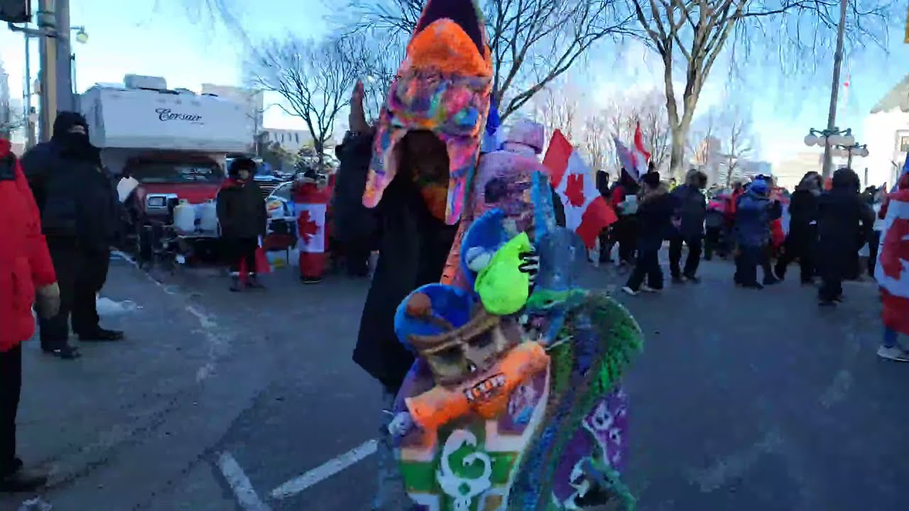 🔴LIVE Ottawa - RAW Footage: Freedom Convoy 2022 Day 2 - Parliament Hill - Saturday Jan 29 pt 2