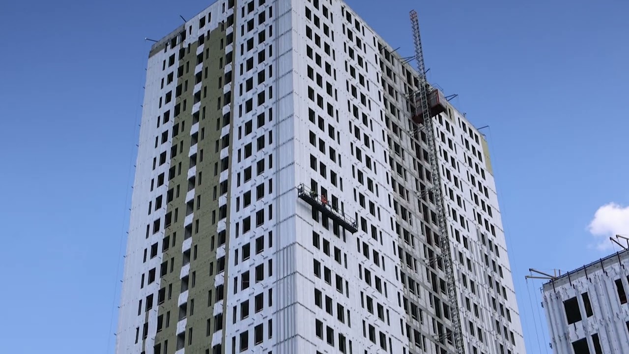 ЖК MYPRIORITY Dubrovka (МАЙПРИОРИТИ Дубровка) — съёмка с воздуха июль 2024