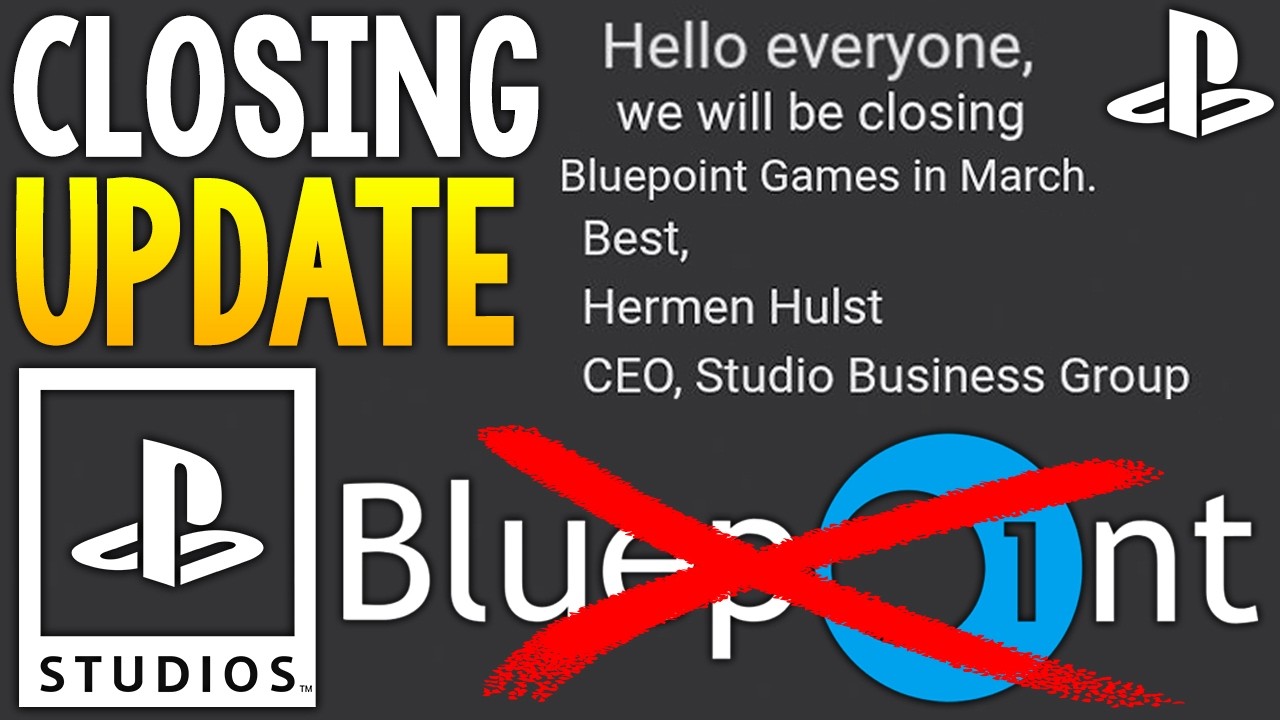 New PlayStation Bluepoint Games Studio Closing Update
