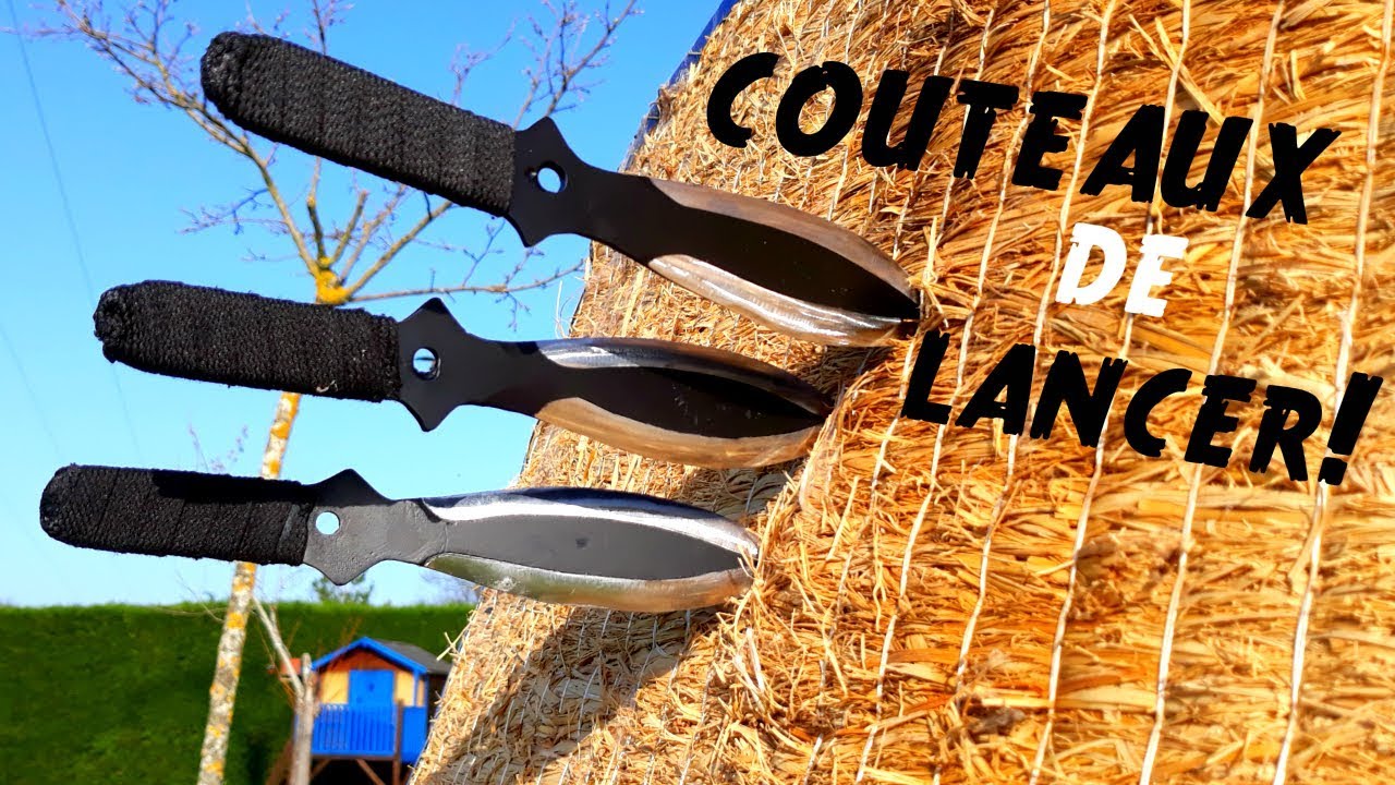 COMMENT FAIRE DES COUTEAUX DE LANCER