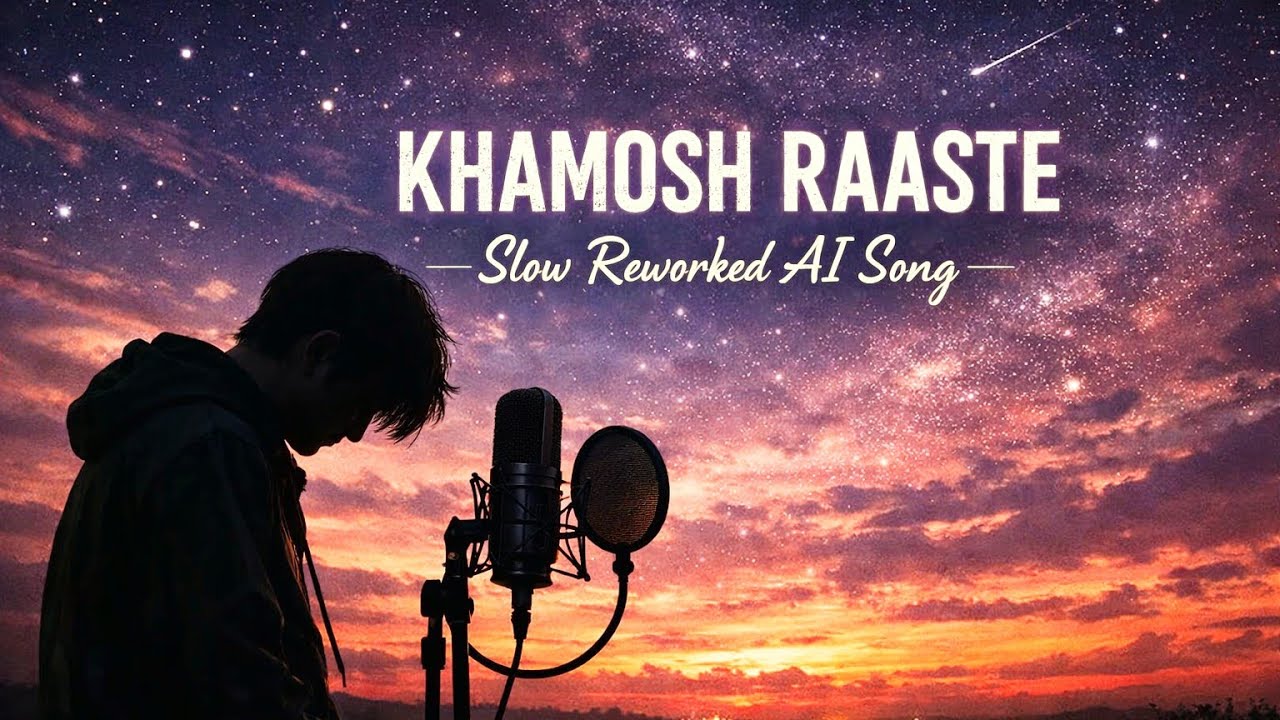Khamosh Raaste 😔 | Slow Reworked AI Song | Sad Heart Touching Song 2026 ✅