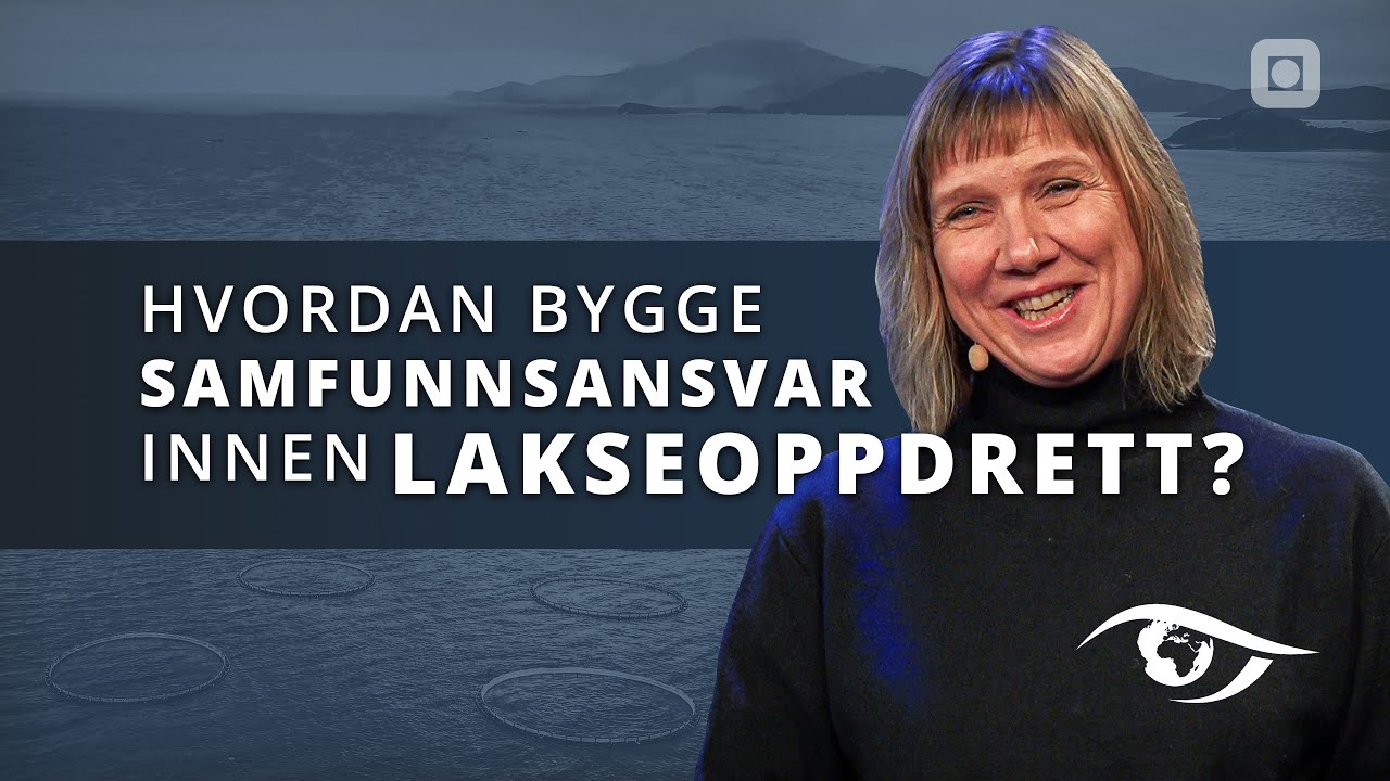 Hvordan bygge samfunnsansvar innen lakseoppdrett? | NTNU Kveld