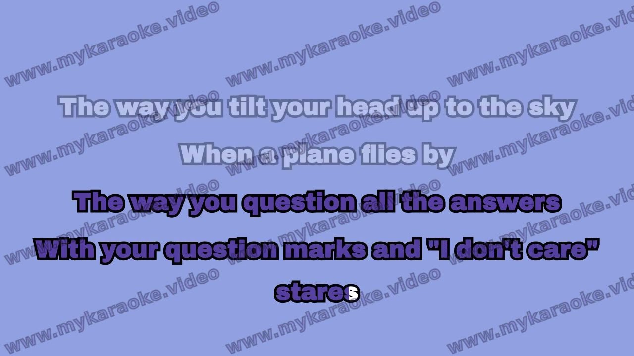 sometimes memory fails me sometimes- everyone asked about you karaoke