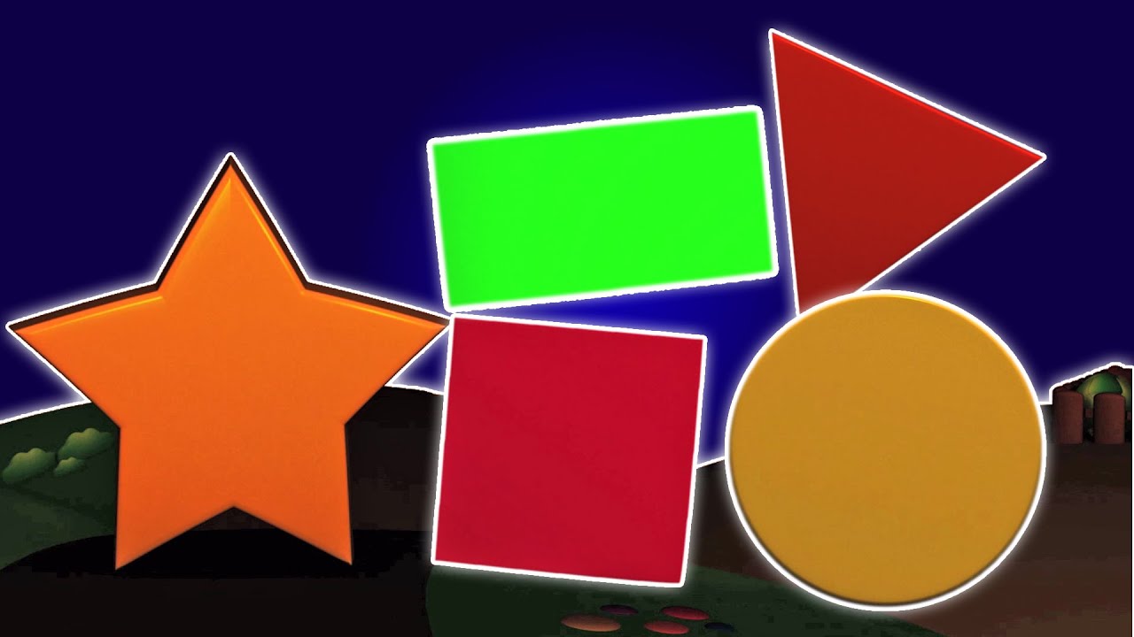 formas música | aprender formas | rima para crianças | compilação rima | Shapes Song | Kids Song