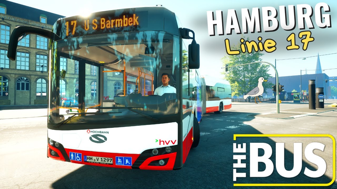 THE BUS 🚌 - HAMBURG  Linie 17 🚤⚓ (DLC) - Besser als im OMSI 2?