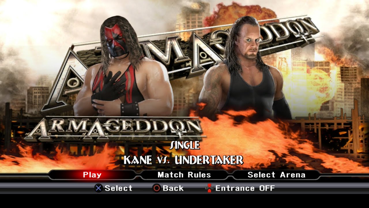 WWE SmackDown vs. Raw  2009 | Kane vs. Undertaker