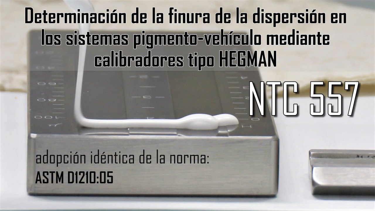 Finura de la Molienda 👨‍🔬 Prueba de laboratorio - NTC 557, ASTM D1210:05