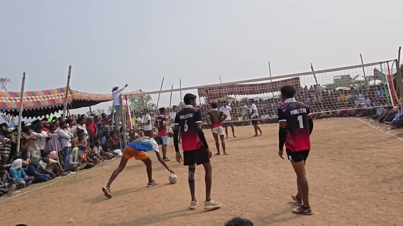 Padampur Volleyball Tournament Final match Bipin Jafot Rupa Salman Jekna Rabi vs Balu Prabhata Dandi