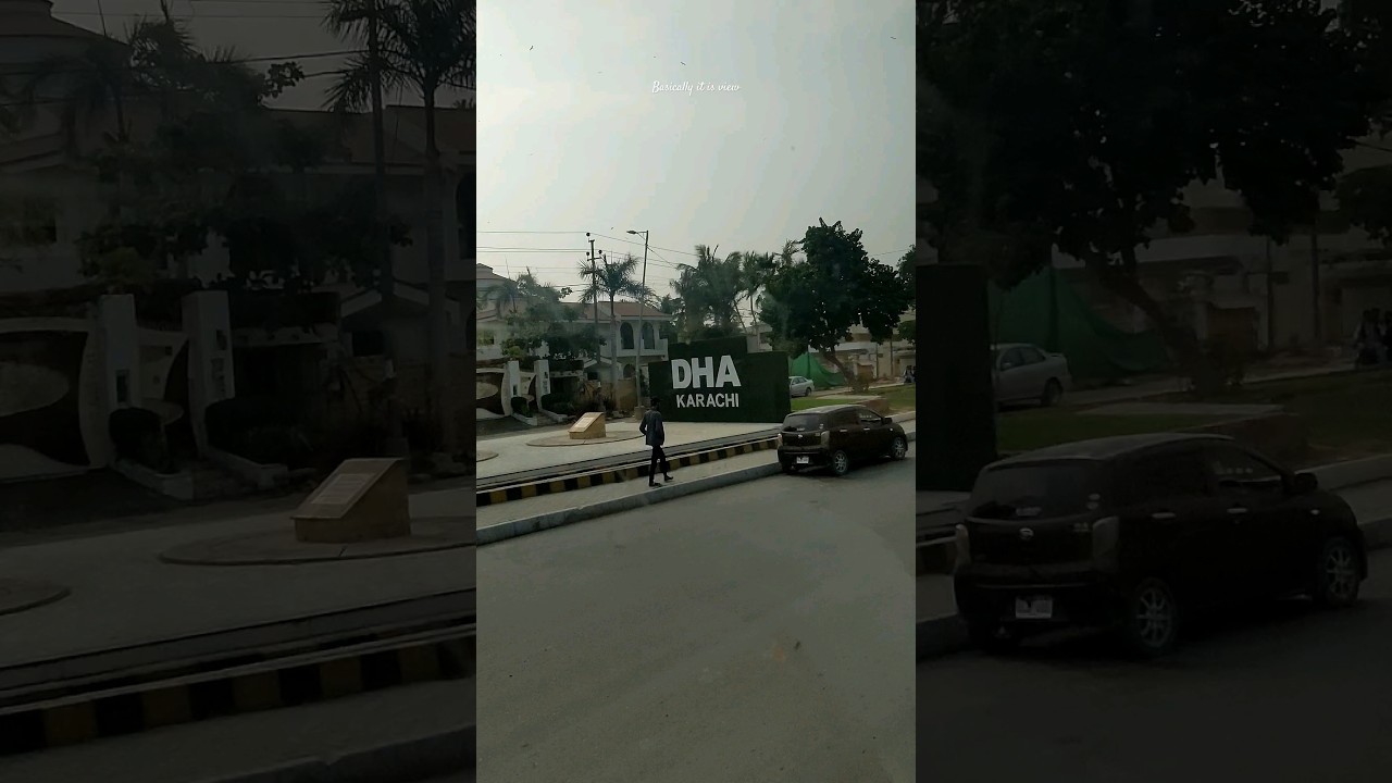 Basically it is view - Karachi Overview 