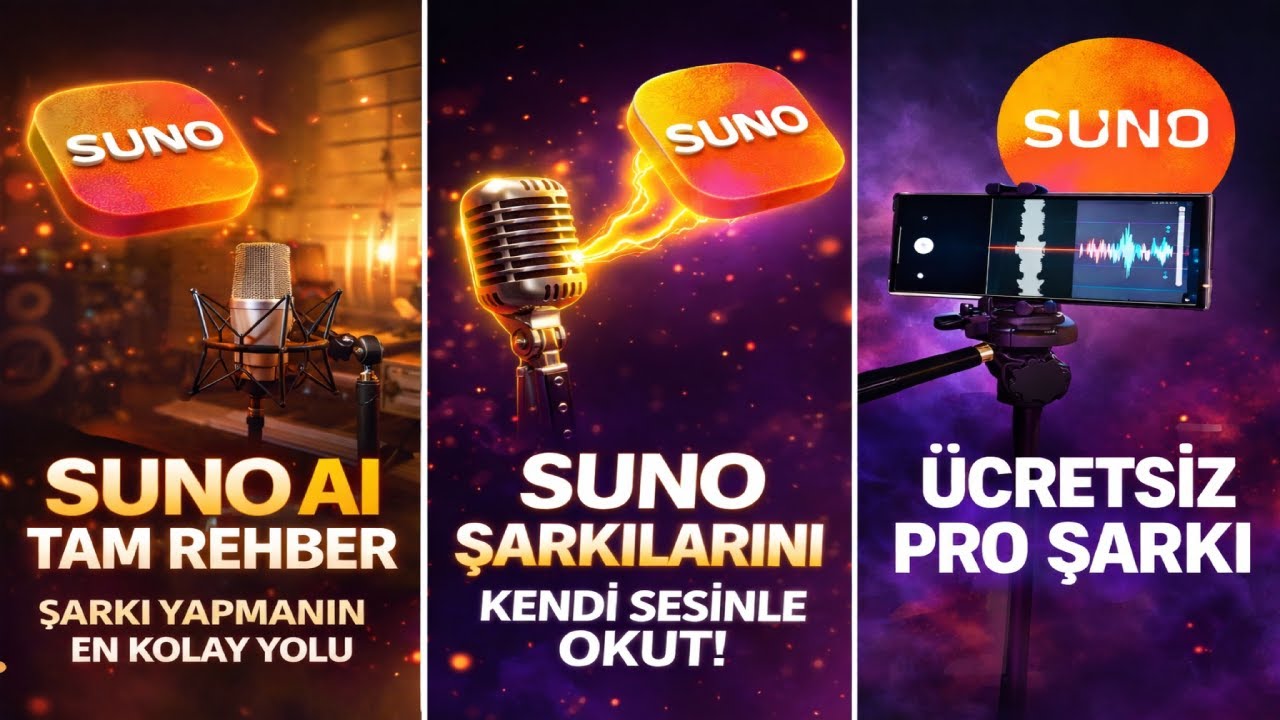 SUNO AI | Şarkılarını Kendi Sesinle Yap! (Detaylı Rehber) – Ücretsiz En İyi Promptlar🎶 