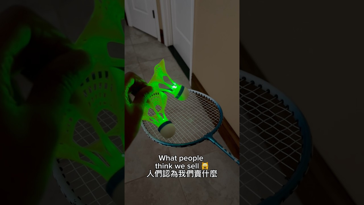 Play badminton at home easily. #badminton #badmintonlovers   #badmintontraining