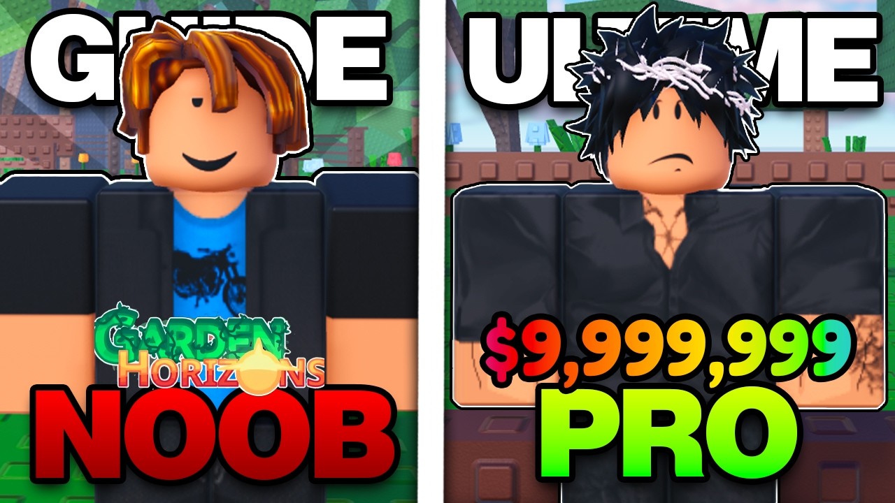LE GUIDE COMPLET DE GARDEN HORIZONS ROBLOX (LE NOUVEAU GROW A GARDEN)