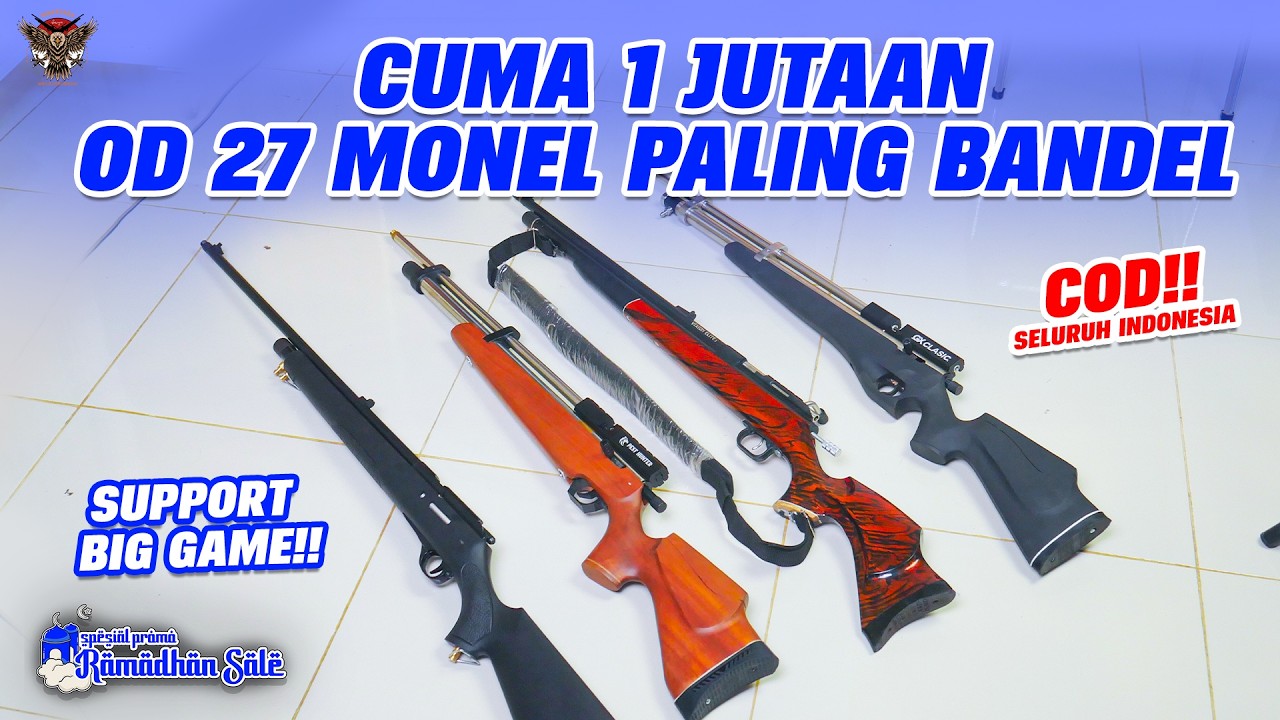 HARGA MULAI 1 JUTAAN!  REVIEW LENGKAP UNIT PCP 0D 27 PALING BANDEL & AKURAT, COCOK BUAT SEGALA MEDAN
