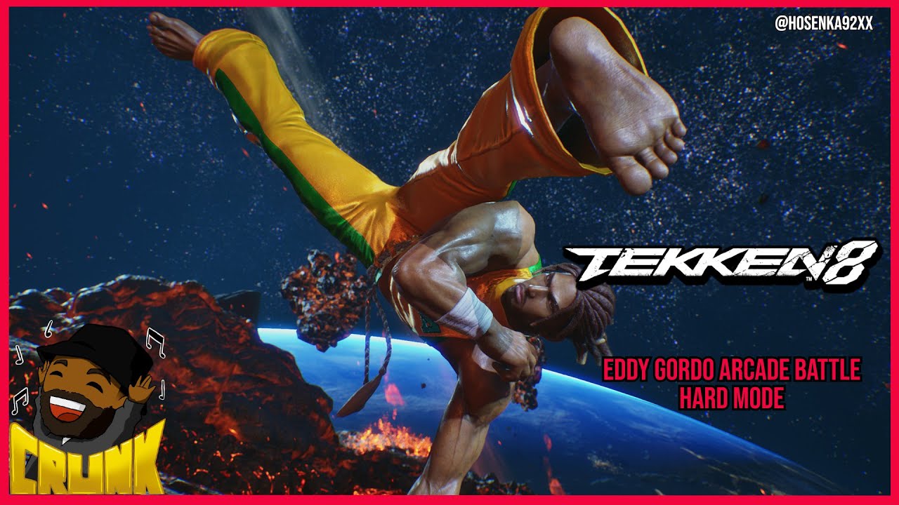 TEKKEN 8-Eddy Gordo Arcade Battle (HARD MODE) (No Commentary) (6) #tekken8