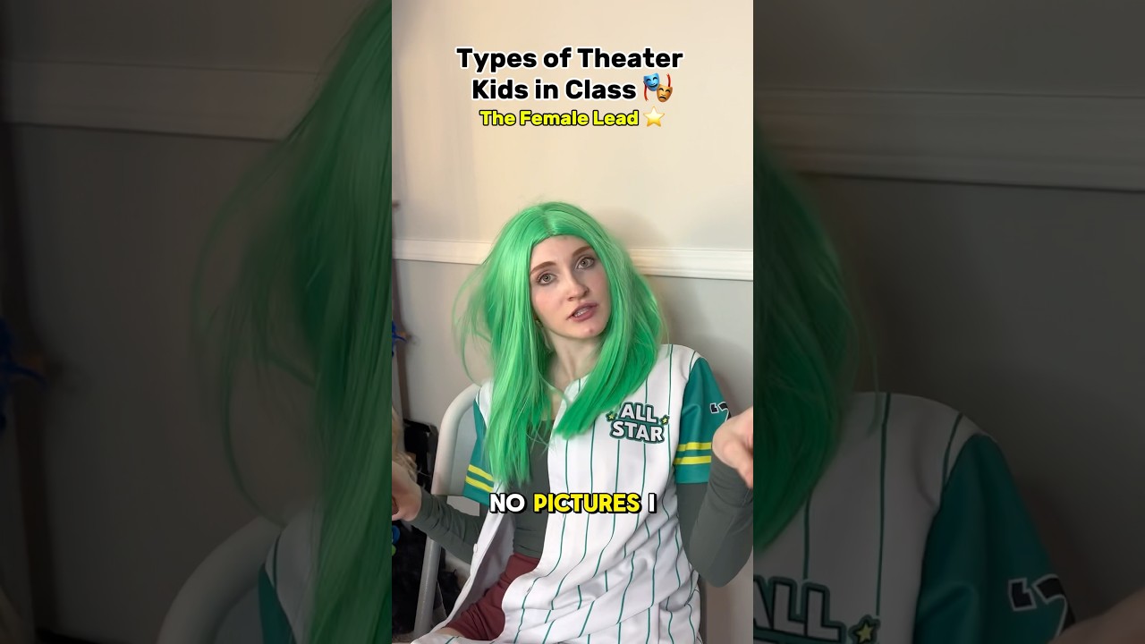 Types of Theater Kids in Class 🎭 ft. @tylerbenderr