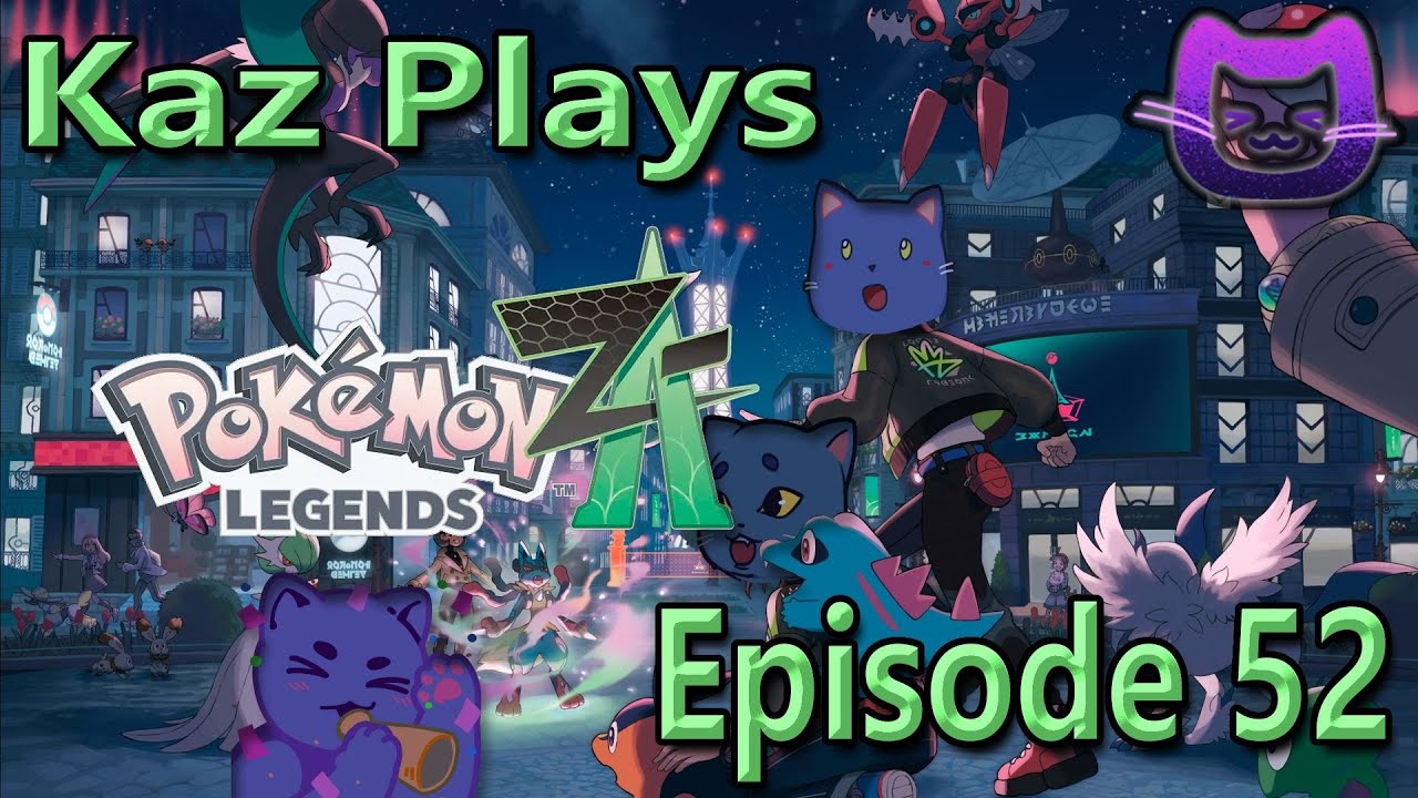 Kaz Plays - Pokemon Legends Z-A, эпизод 52: Супертурнир Гиацинт