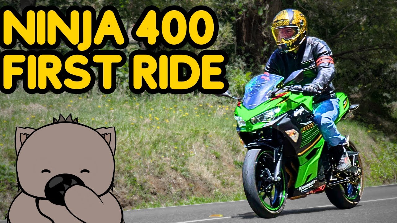 This Bike Rips! Ninja 400 First Ride