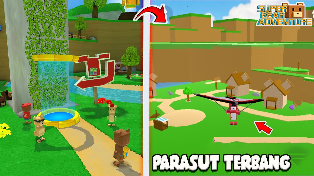 Portal Baru Dunia Beruang Sultan Ada Parasut