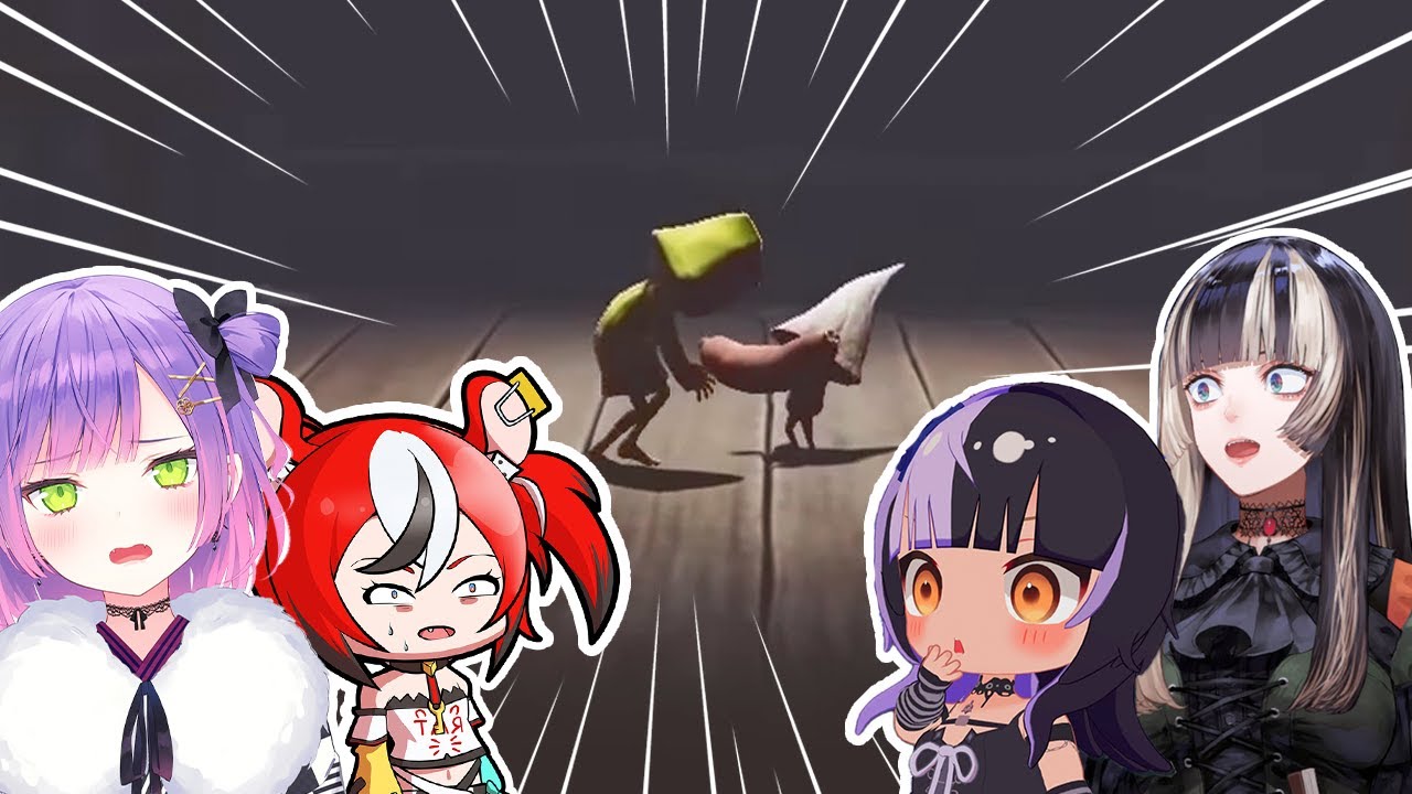 Hololive Girls Reaction To That SHOCKING Scene In Little Nightmares [ Hololive ]
