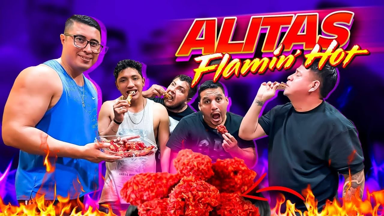 🔥HICIMOS ALITAS FLAMIN HOT CON EL CREW RETOJORJAIS🔥