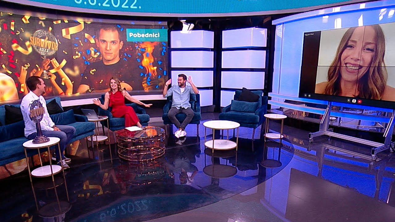 Pobednici Survivor-a – gosti Stefan Nevistić i Nevena Blanuša