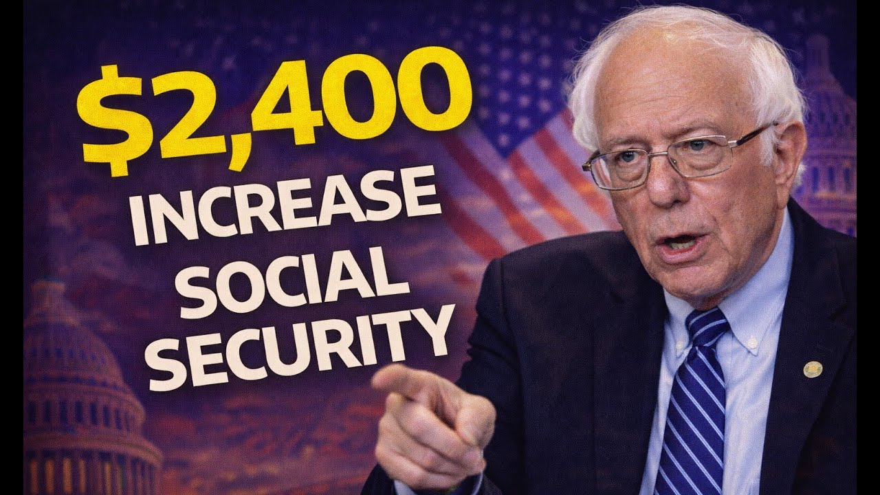 Bernie Sanders’ Plan: $2,400 Social Security Increase