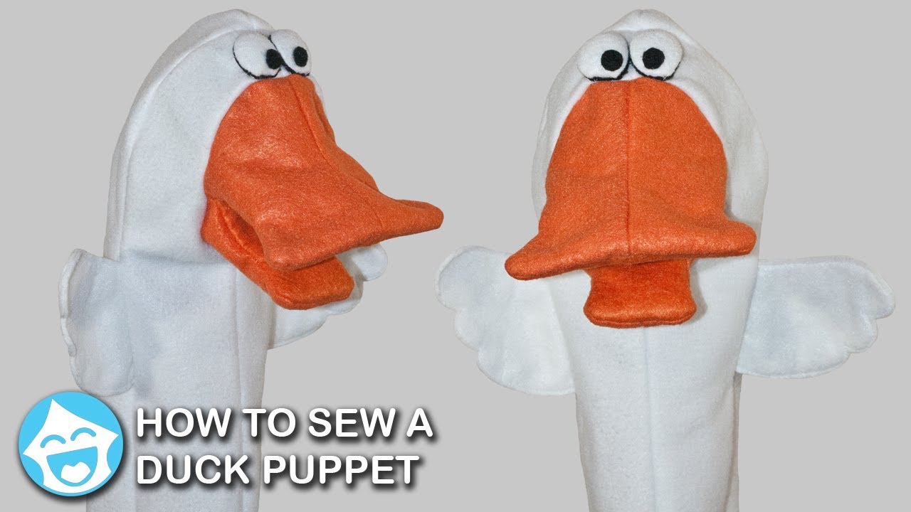 How to Sew a Duck Puppet