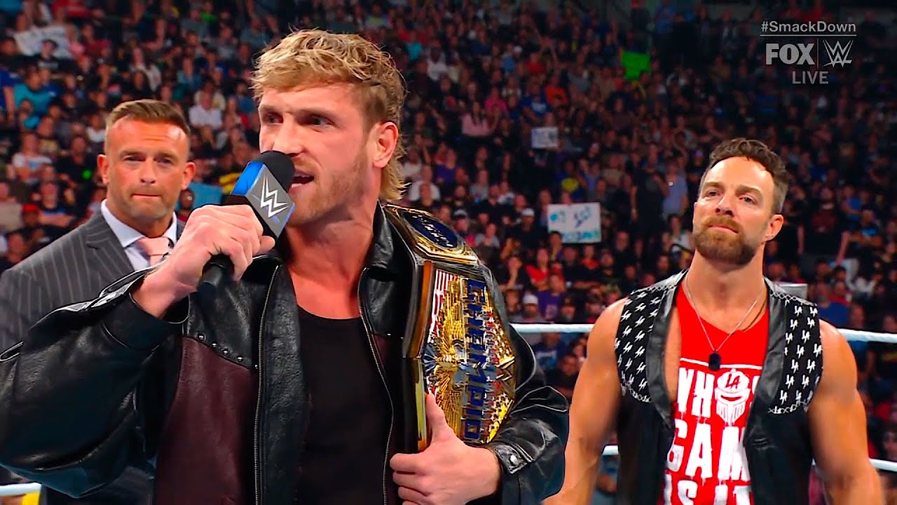 Logan Paul And LA Knight Contract Signing (1/2) - WWE SmackDown 7/19/2024