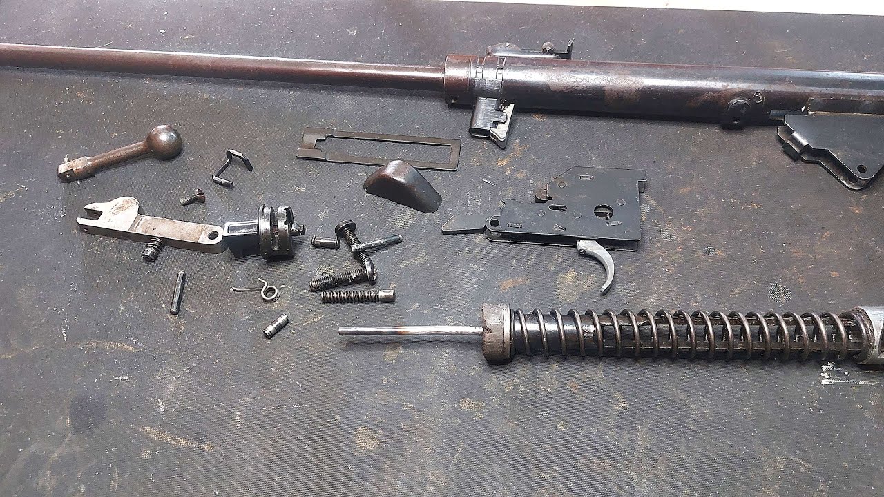 Vzduchovka Haenel 310 složení / airgun Haenel 310 assembly