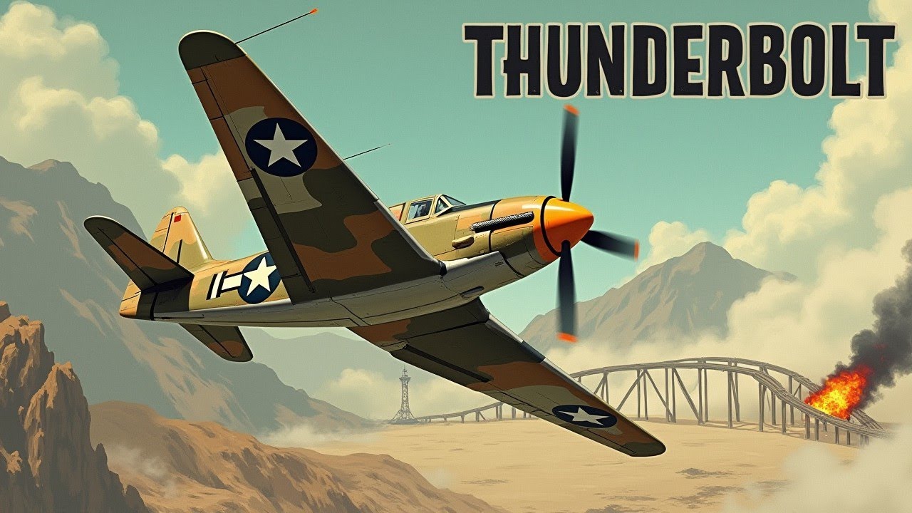 Thunderbolt - Full Documentary Movie, The P-47 fighter bomber