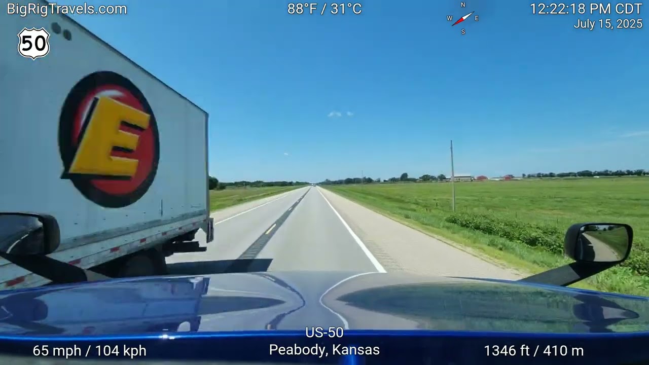 BRT516 From Florence, Kansas to Liberal, Kansas