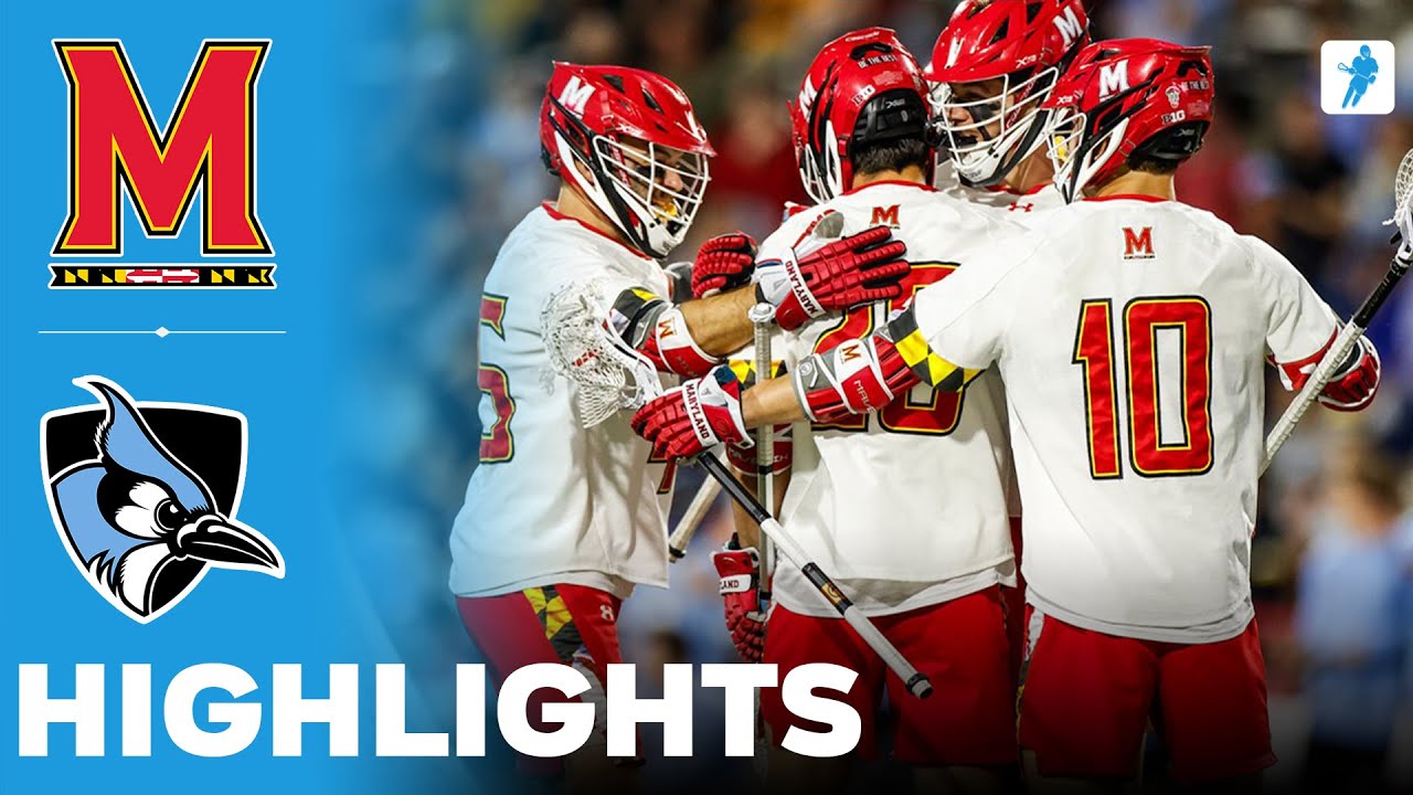 Maryland vs Johns Hopkins | NCAA College Lacrosse | Highlights - April 18, 2025