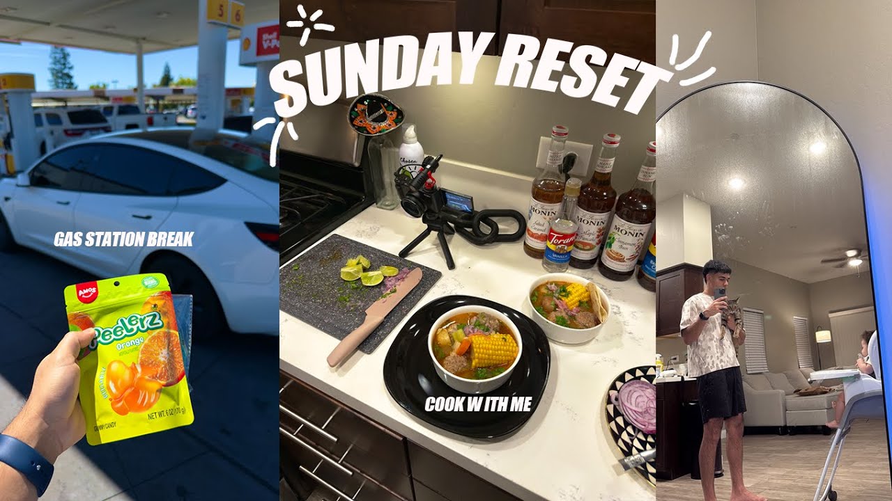 Simple & Realistic Sunday Reset | Organize, Prep & Recharge