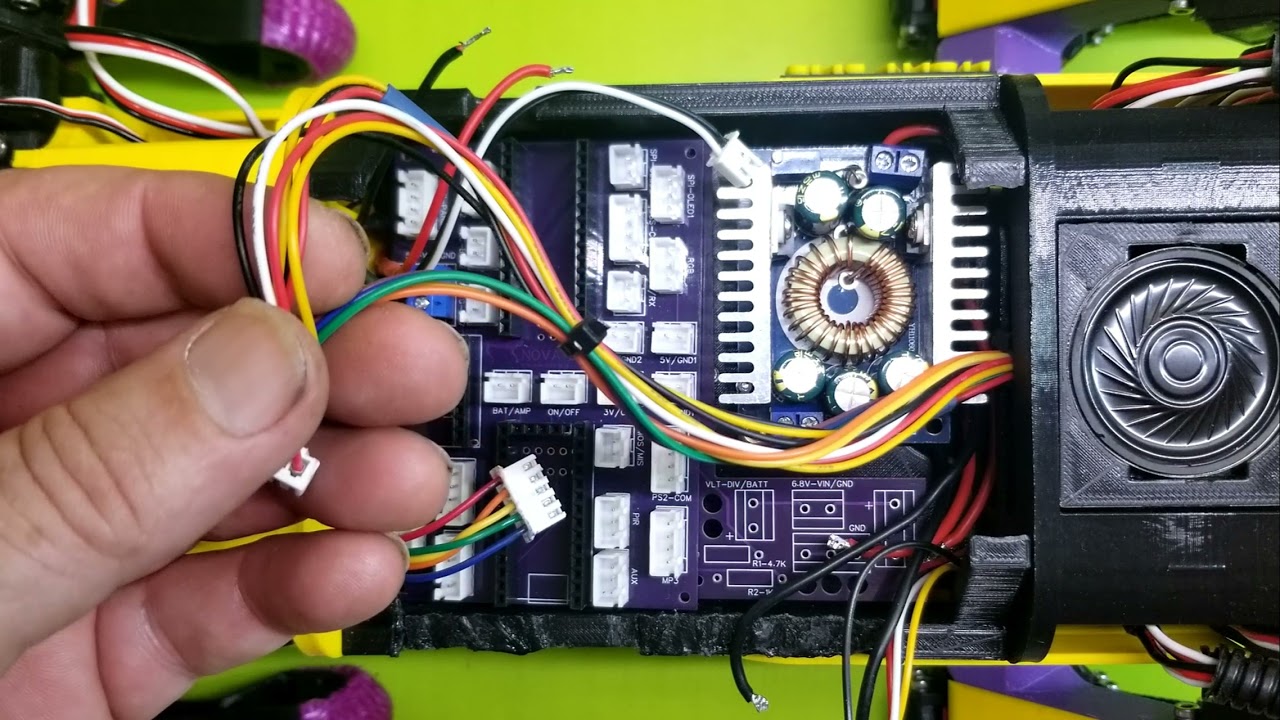 REPOST: JST Wiring PCB v5.2  : Nova SpotMicro3