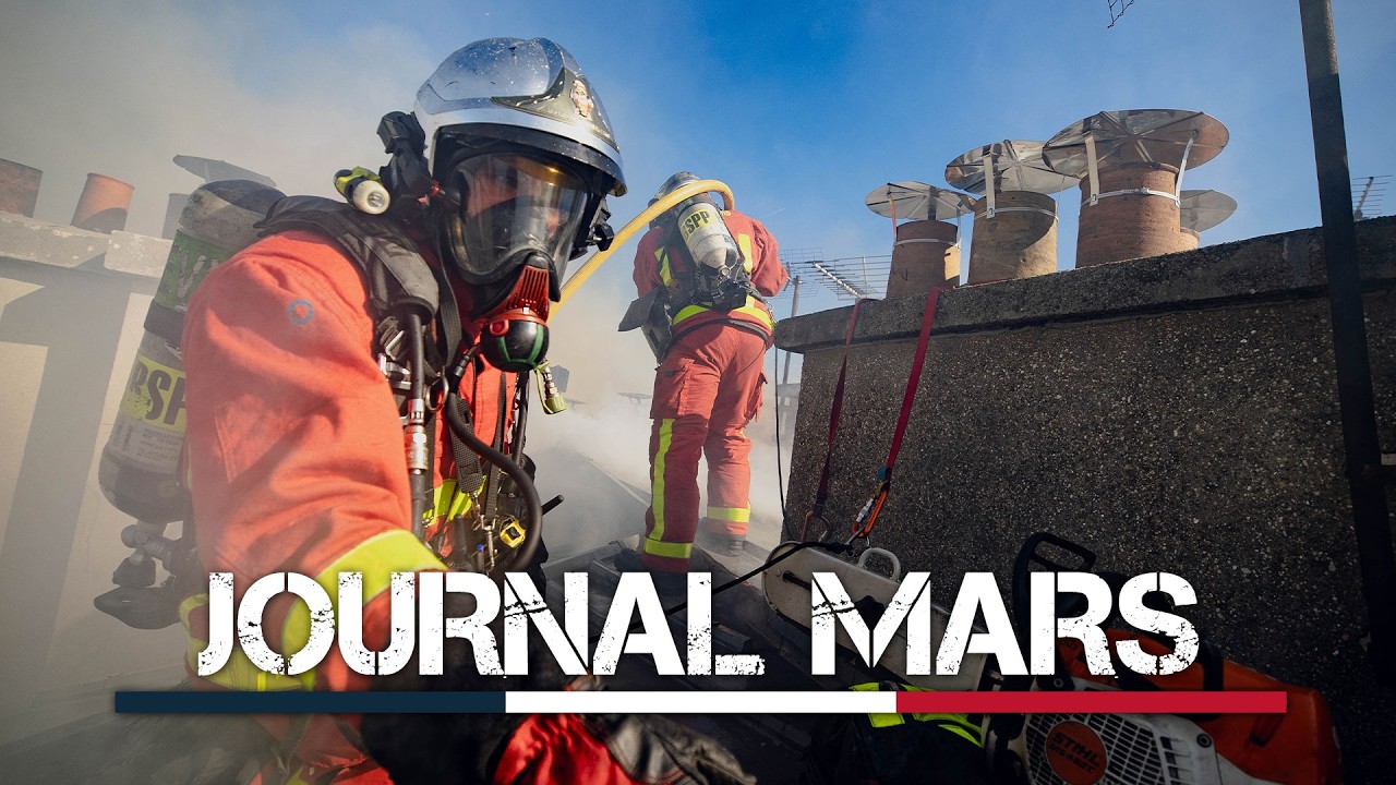 Journal d'actualit&eacute; des pompiers de Paris - Mars 2026
